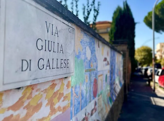 Trastevere Gianicolense Casa Con Giardino Appartement